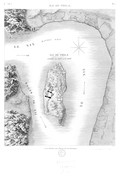 A Vol. I — Île de Philæ — Pl. 1 - Plan général de l'île et de ses environs