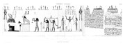 A Vol. II — Thèbes, Hypogées — Pl. 67 - Manuscrit sur papyrus
