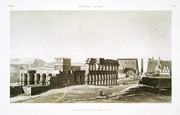 A Vol. III — Thèbes. Louqsor. — Pl. 4 - Vue particulière du palais prise du sud