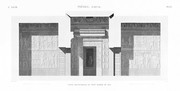 A Vol. III — Thèbes Karnak — Pl. 63 - Coupe transversale du petit temple du sud