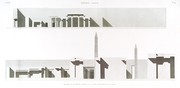 A Vol. III — Thèbes. Karnak. — Pl. 24 - Troisième et quatrième parties de la coupe longitudinale du palais