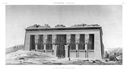 A Vol. IV — Denderah (Tentyris) — Pl. 7 - Vue de la façade du grand temple