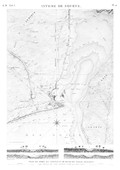 EM Vol. I — Isthme de Soueys — Pl. 11 - Plan du port de Soueys et du fond du golfe arabique i.ii.iii.iv. Profils du canal projeté entre les deux mers