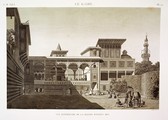 EM Vol. I — Le Kaire — Pl. 50 - Vue intérieure de la maison d'Osmân Bey.